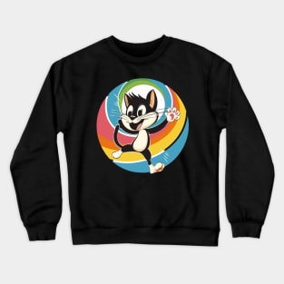 Felix The Cat Antagonists Crewneck Sweatshirt